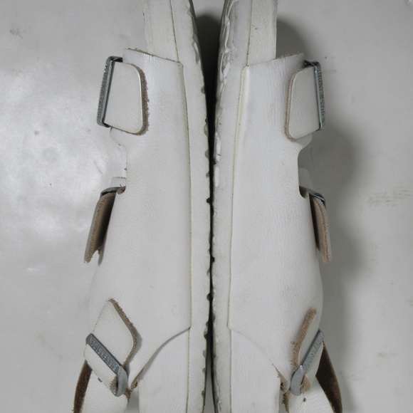 Birkenstock Milano Buckle Leather Sandals White 9 US M / 11 US L / 8 UK / 42 EU main image 4